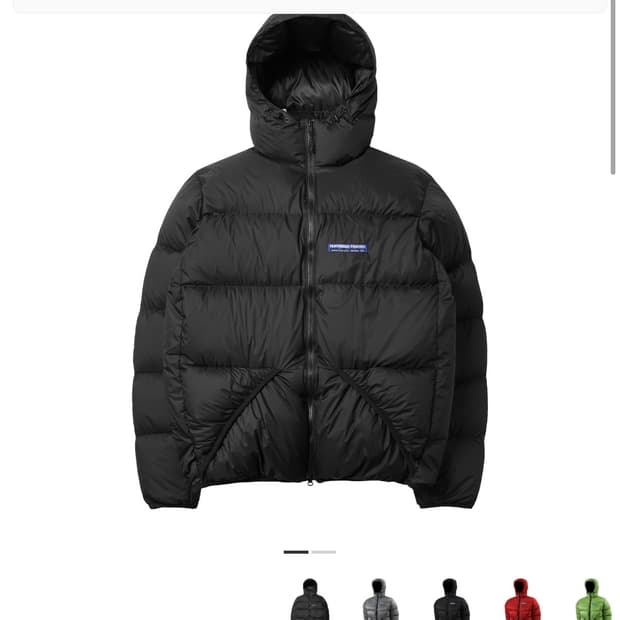 페더드프렌즈 헬리오스패딩 새상품L