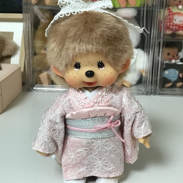 히사츠키 밀크티 기모노 몬치치
