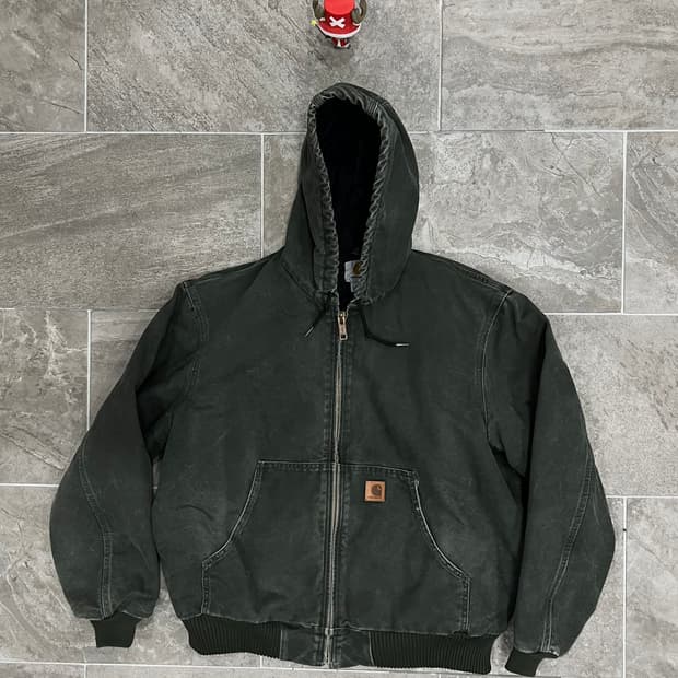 (L) 칼하트 덕 액티브 후드자켓 J130 MOS 모스그린