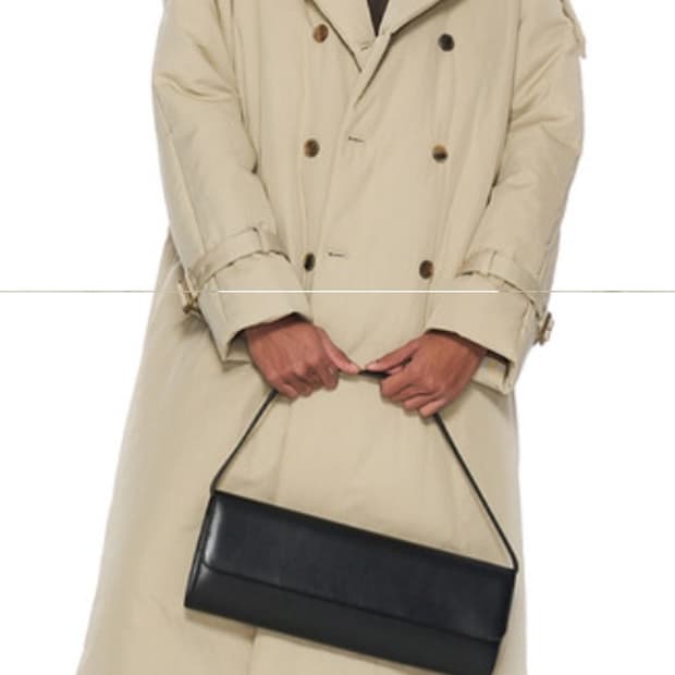 Labeless 베이지 padded coat