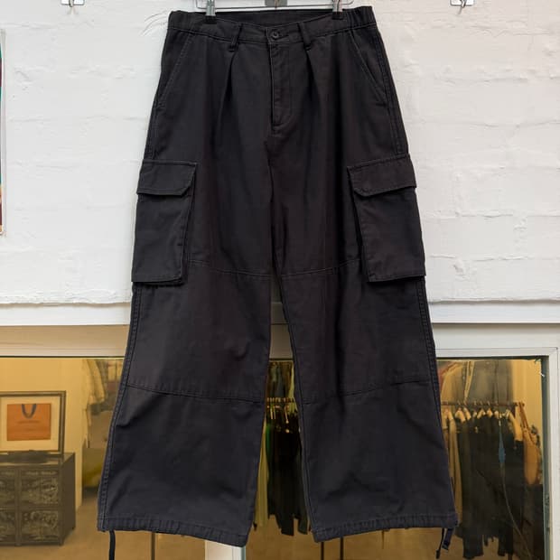 Stan Ray 스탠레이 카고 블랙 팬츠 L