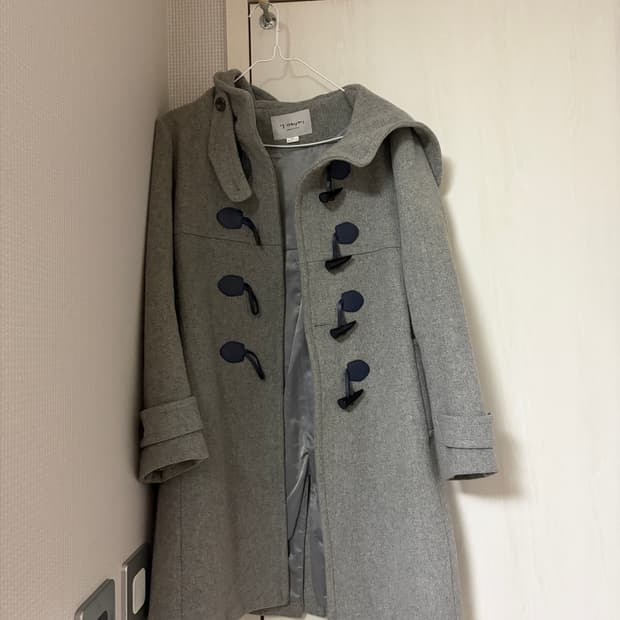 luciano h 회색 떡볶이 코트 55