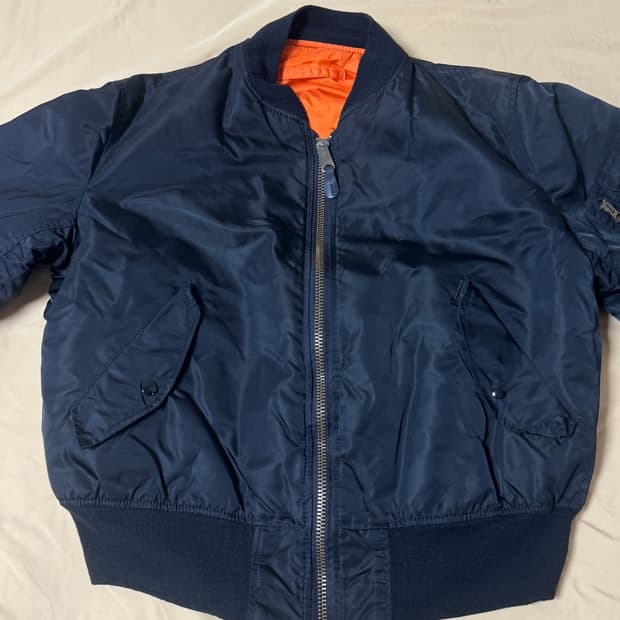 [L] 90s 알파인더스트리 MA-1 Made in USA