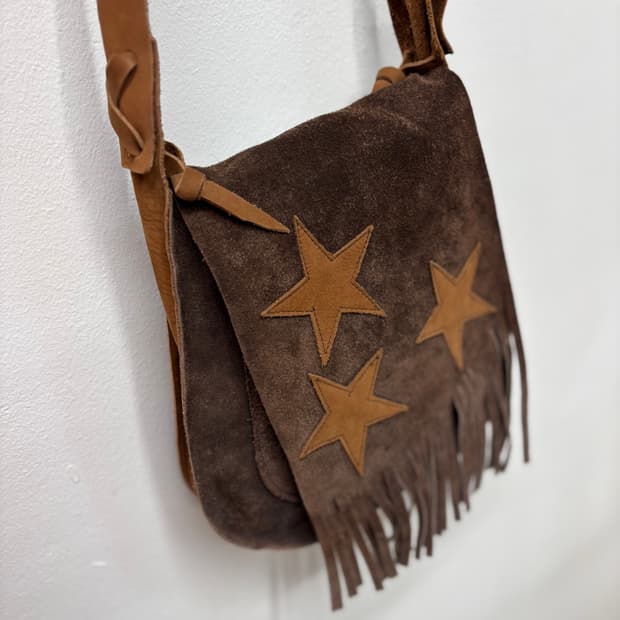 suede star cross bag 웨스턴무드 빈티지 크로스 백 JPN