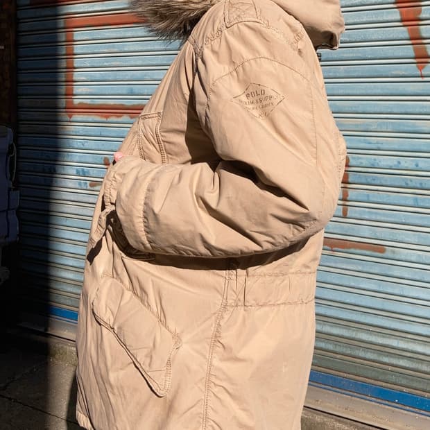 POLO DENIM & SUPPLY 밀리터리 파카 자켓 