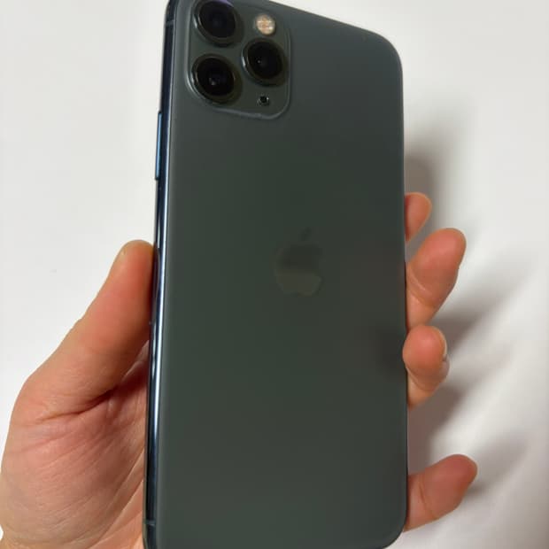 아이폰 11pro 미드나잇 그린