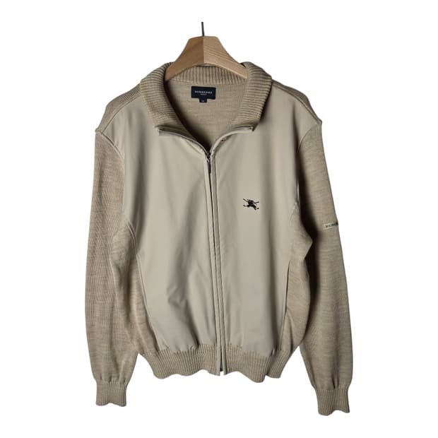 [Burberry] 버버리 골프 울 집업 가디건