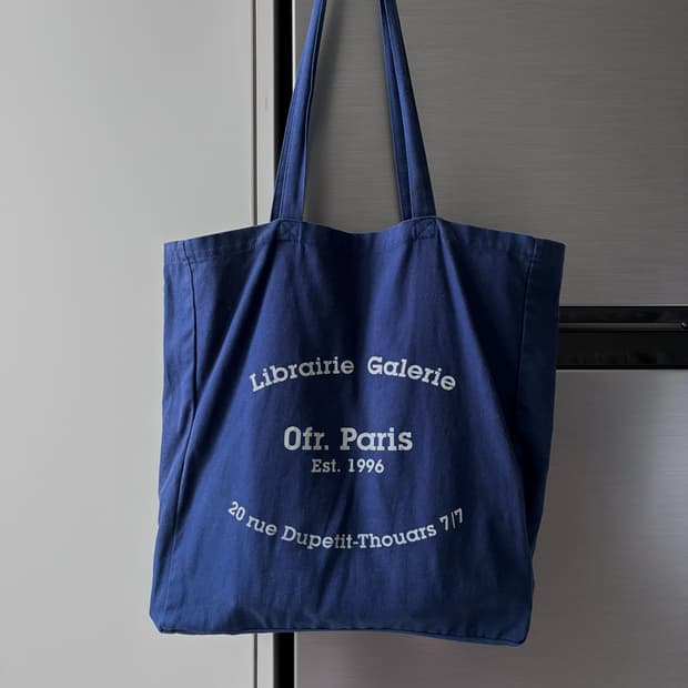 Ofr Book bag navy 오에프알 파리