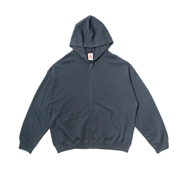 DAY 1ST ZIP HOODIE(G.BLUE) 뤡코즈 후드집업 3