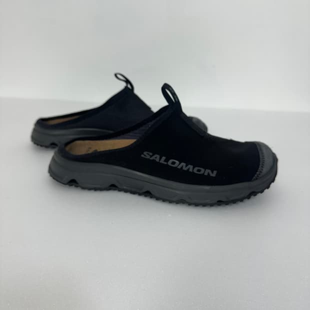 살로몬 RX 슬라이드 3.0 블랙 뮬 슬리퍼 260