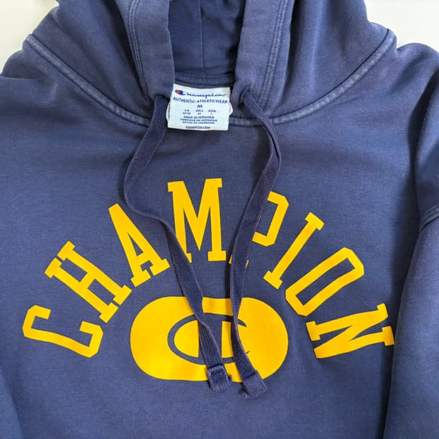 Champion 챔피온 후드티 네이비
