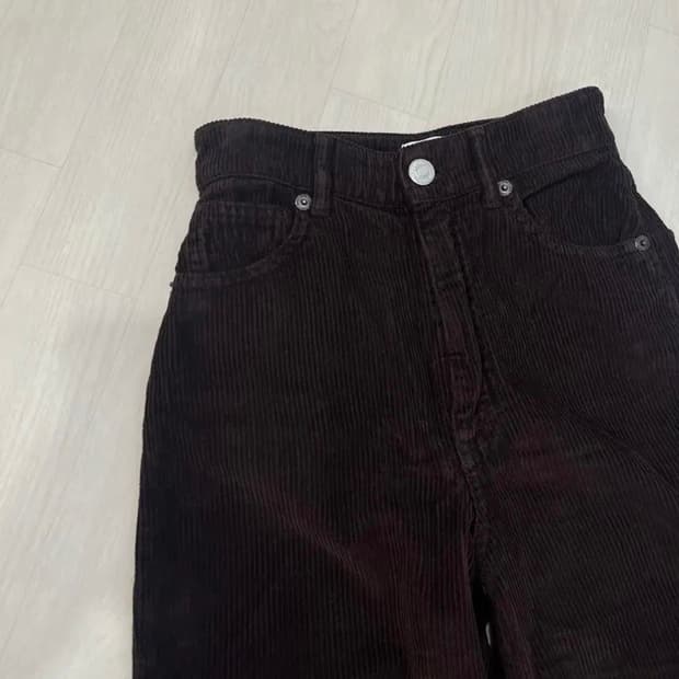 자라 코듀로이 바지