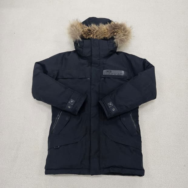 [95] K2 고어 고스트 써미엄 블랙 구스다운 패딩 점퍼 1203JM1