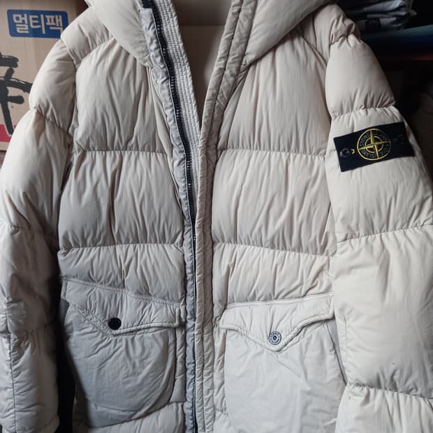스톤아일랜드 롱패딩 L