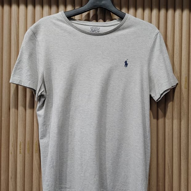 무배) 폴로 랄프로렌 로고 반팔티 오트밀 - M