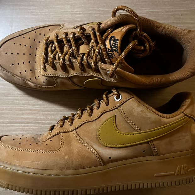 Nike air force 1 07 WB flax 270 된장포스