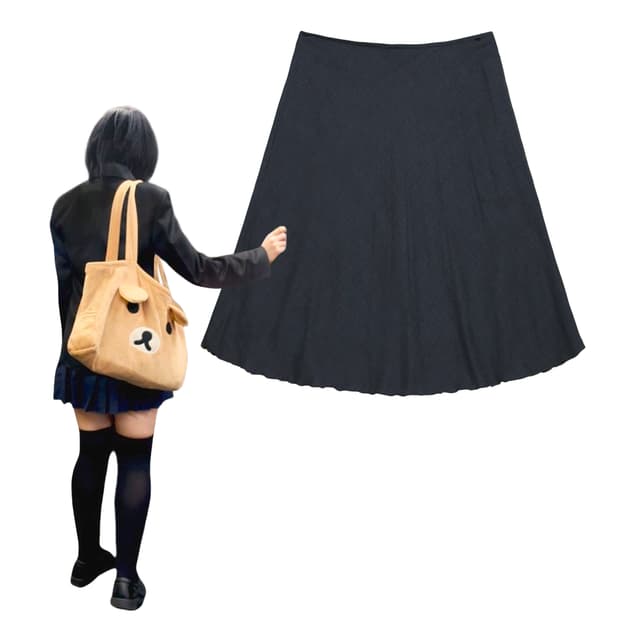 Geimu Flared Midi skirt