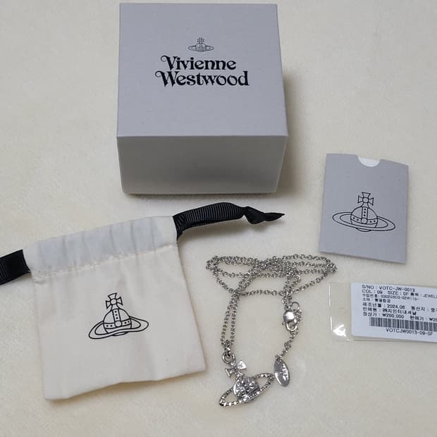 비비안웨스트우드 목걸이 풀박스