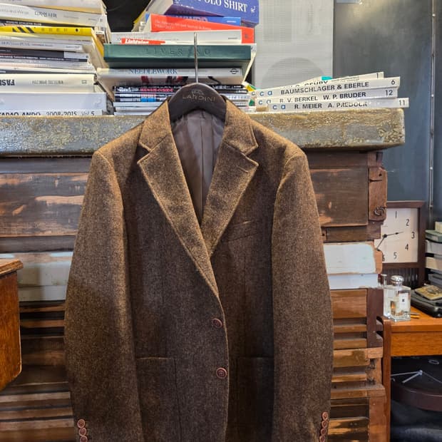 올리버 스와니 문트위드자켓 