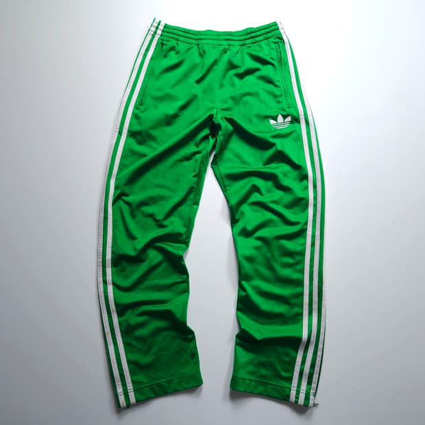아디다스 파이어버드 og 와이드 트랙팬츠 그린 (M)