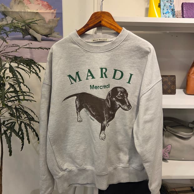 마르디메크르디 오버핏 맨투맨