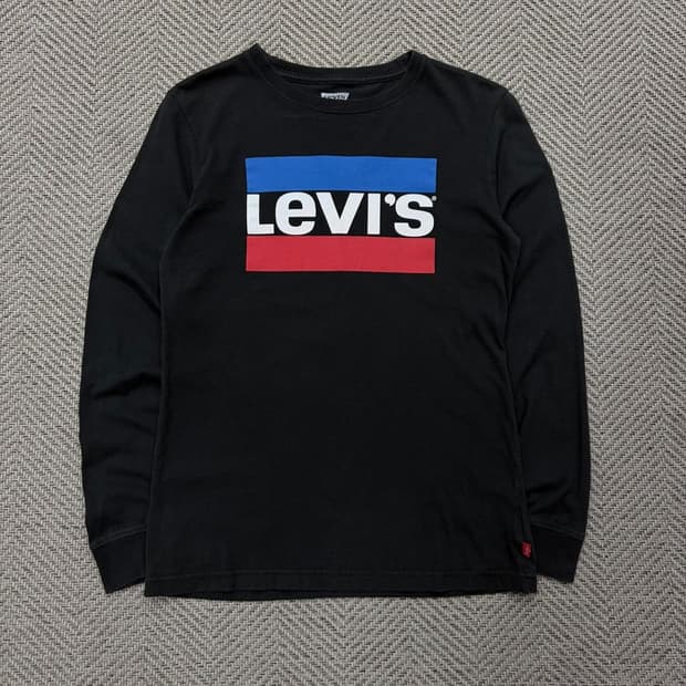 리바이스 빅로고 롱슬리브 v2855