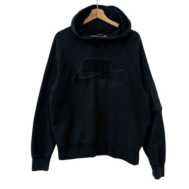 나이키 nsw 풀오버 후디 블랙 M