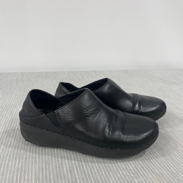 921) FitFlop 핏플랍 레더 슬립온 슈즈 235mm