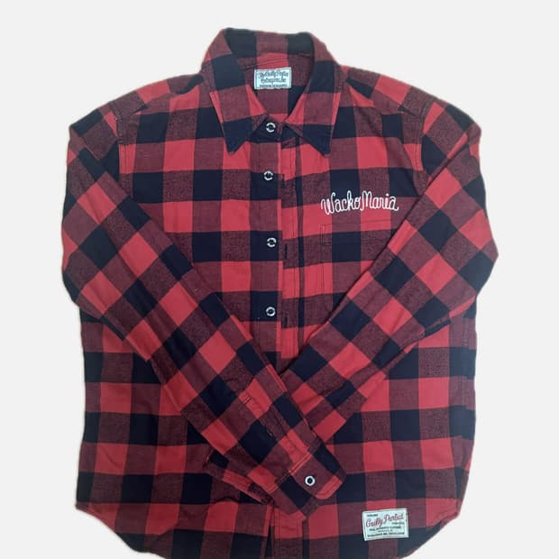 와코마리아 체크셔츠