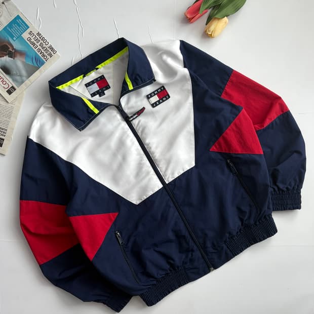 타미 진스 오버핏 바람막이