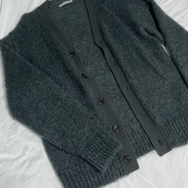 AMOMENTO 아모멘토 모헤어 가디건