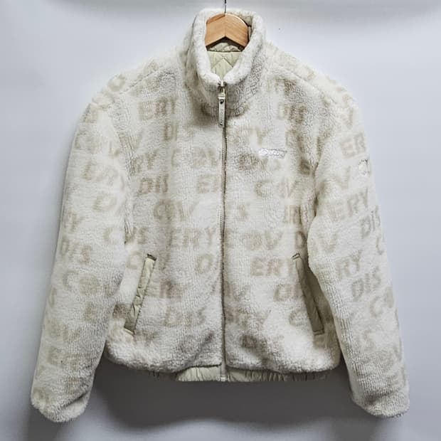 디스커버리 여성 양면퀼팅 후리스점퍼 90