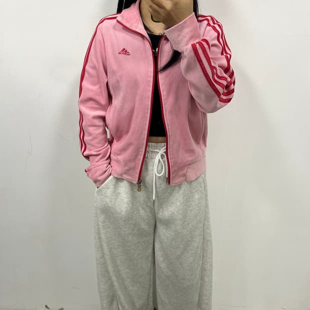 아디다스 딸기우유 벨벳 져지[1510]