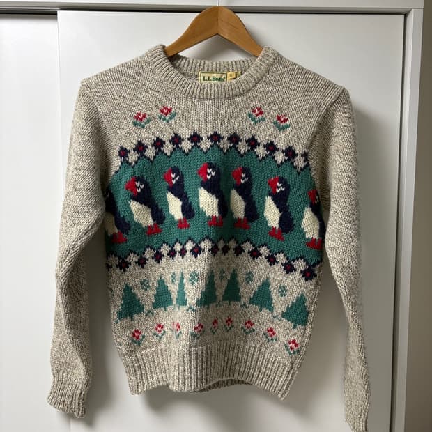 80s 엘엘빈 니트