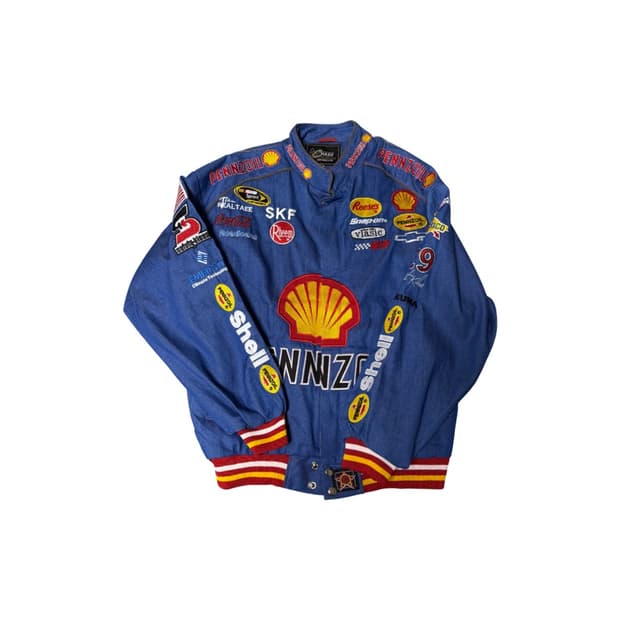 데님 레이싱 자켓