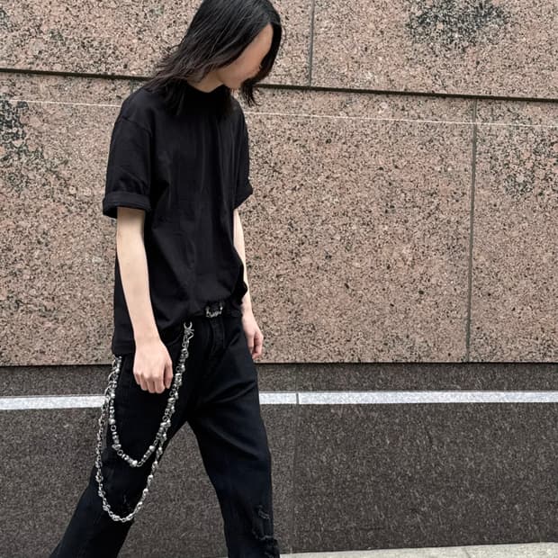 릭오웬스 그릴드 웨지 비틀 힐 부츠