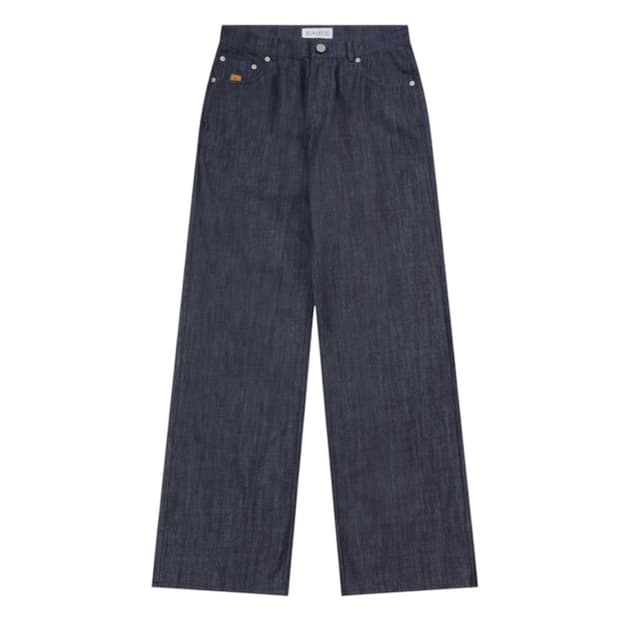 빌로우앤비욘드 Stitch Detail Denim Pants