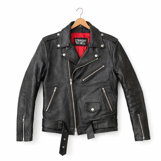 스트레이트 투 헬 레더 라이더 자켓 (Straight to Hell)