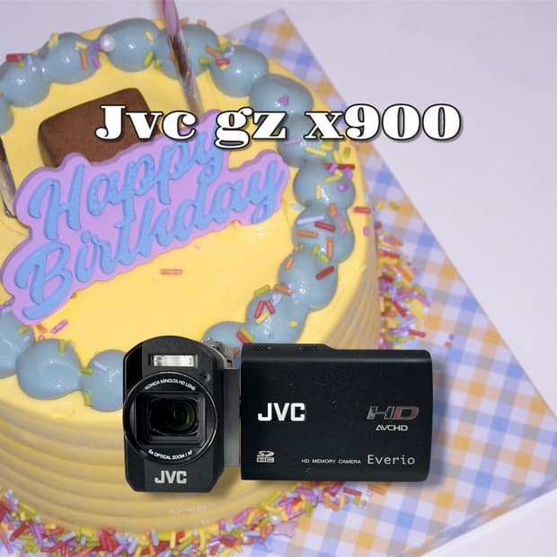 작례o/ 주인장 최애기종/ jvc x900 빈티지 캠코더