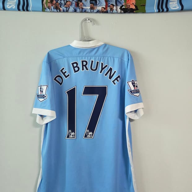 맨시티 15 16 데브라이너 유니폼 올오피셜 L