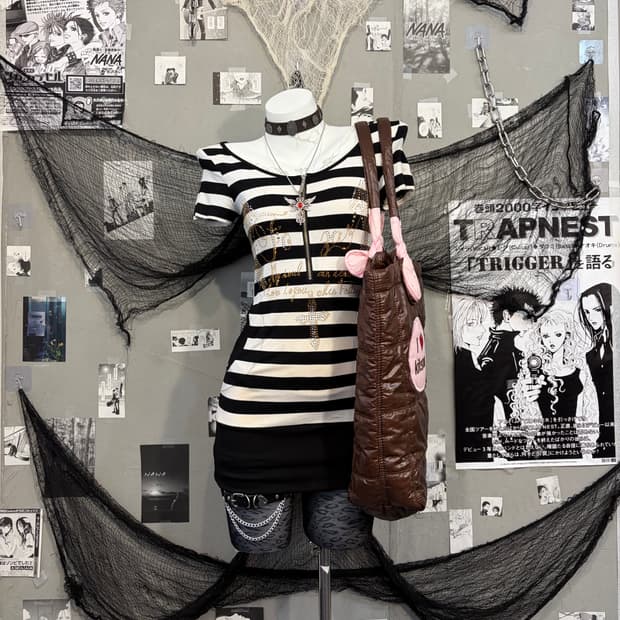 Onegyaru Stripe cubic angel one piece