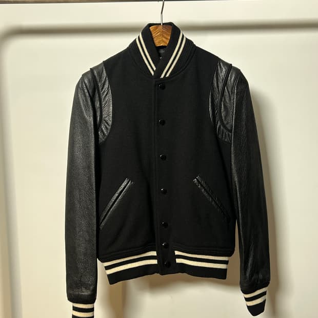 Saint Lauren 2016fw Teddy Jacket