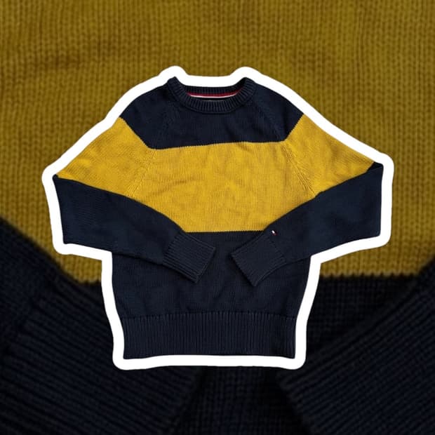 타미힐피거 니트