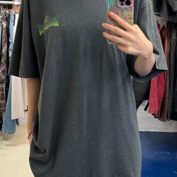 QUIKSILVER 퀵실버 싱글스티치 반팔티