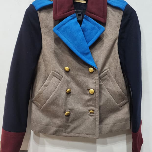 마크 바이 마크제이콥스 멀티컬러 버튼자켓 2사이즈