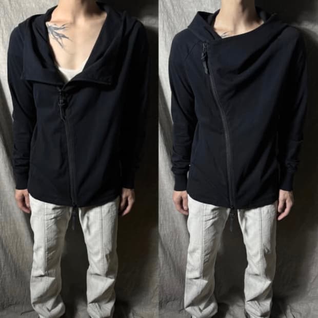 The Viridi-anne Asymmetic Zip Hoodie