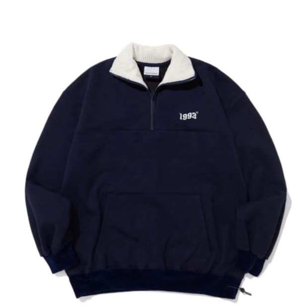 1993 반집업 맨투맨 네이비 M 새제품