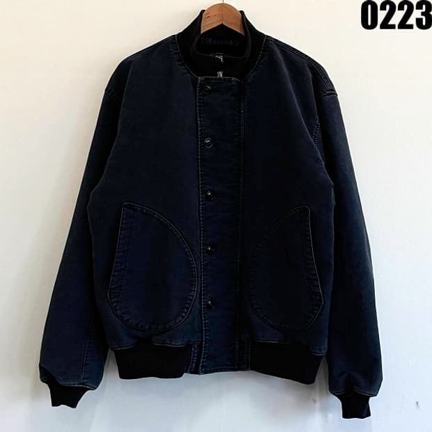 더블알엘 RRL 랄프로렌 코튼 울 스타디움 자켓 XXL 0223 