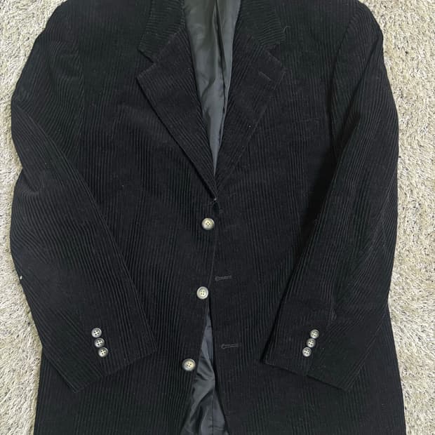 일제 DURBAN 울 코듀로이 블레이저 사이즈 105-110