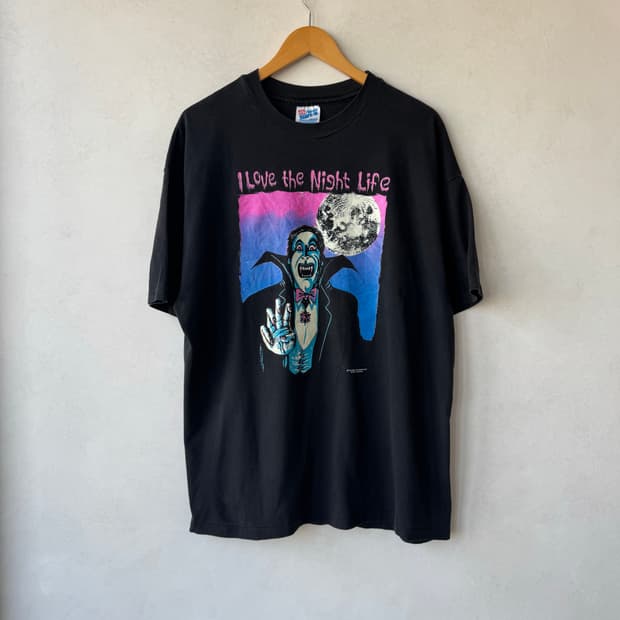 90s I love the Night Life 티셔츠